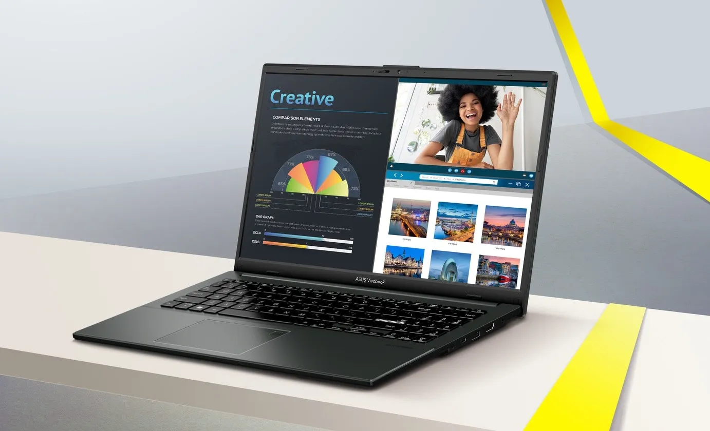 ASUS Vivobook Go 15 - Dòng máy dành riêng cho HSSV với thiết kế thời thượng, cá tính và hiệu năng cơ bản
